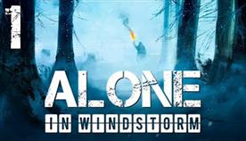 Alone In Windstorm  

