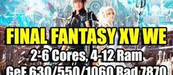 Final fantasy xv    
