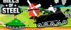 : HILLS of STEEL #1         tanks BATTLE video GAME kids
