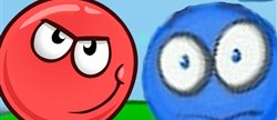 Игра красно синий шар. Синий шар игра. Красный и синий шарик игра. Игра про два шарика красный и синего. Красный шарик игра синий шар.