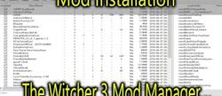 The witcher 3 mod manager  
